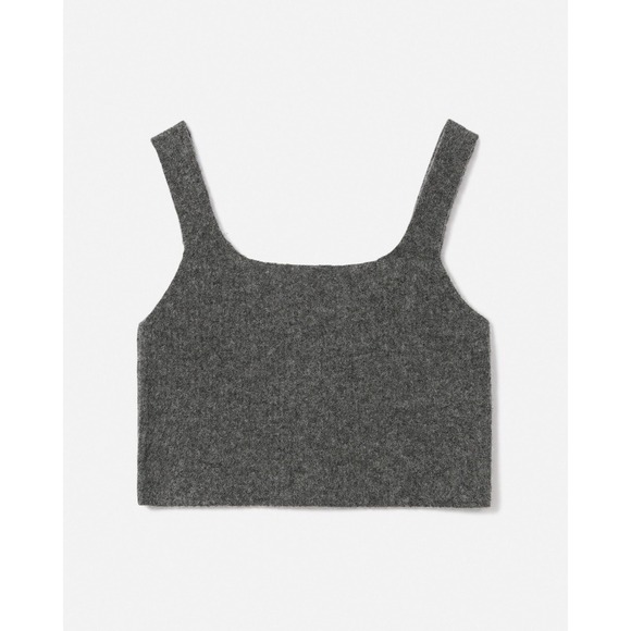 Everlane The Cozy-Stretch Wool Blend Cropped Tank Size M - Picture 1 of 11